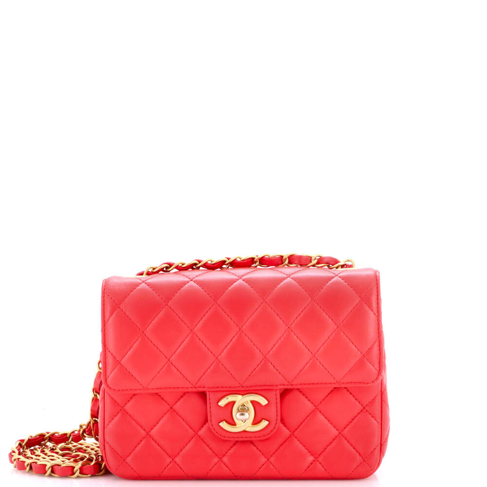 Chanel Vintage Square Classic Single #254984C42B
